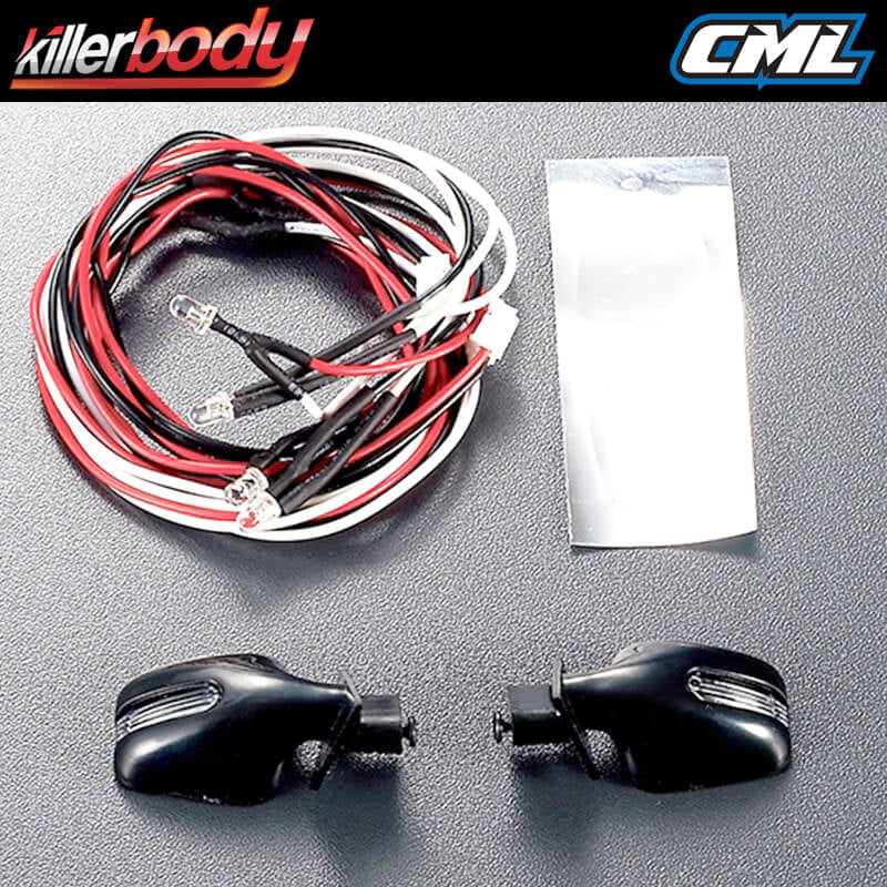 Killerbody Wing Mirror w/Led Unit Set (For Suv) KB48098