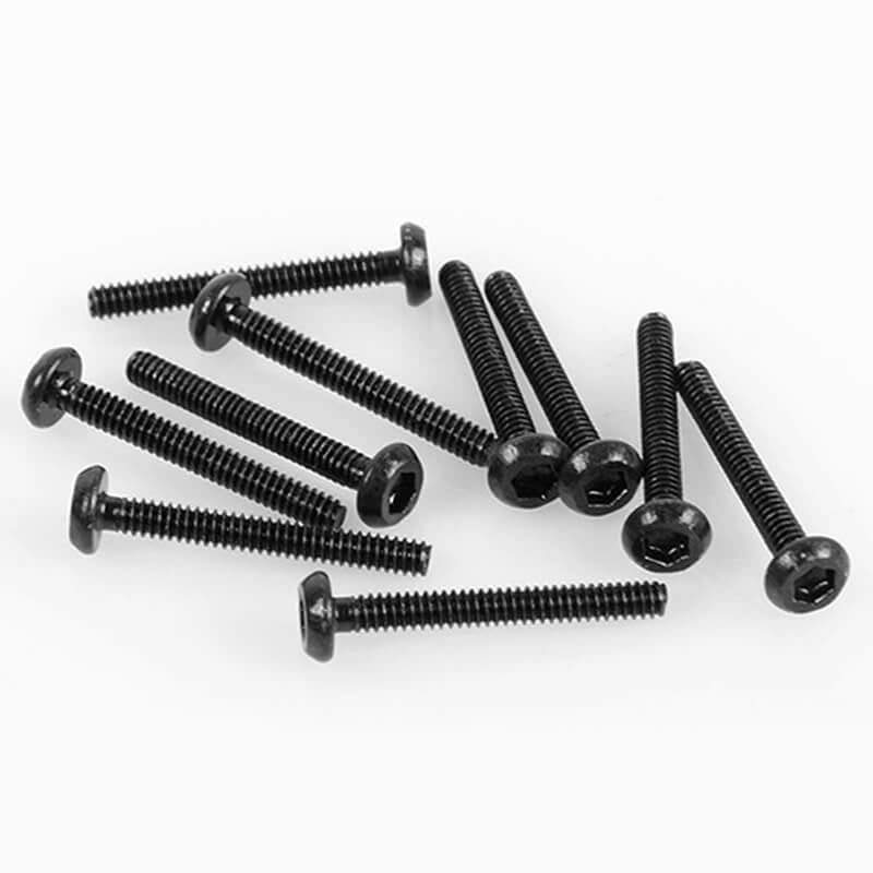 RC4WD Steel Button Head Cap Screws M1.6 X 12mm (10) Z-S1533