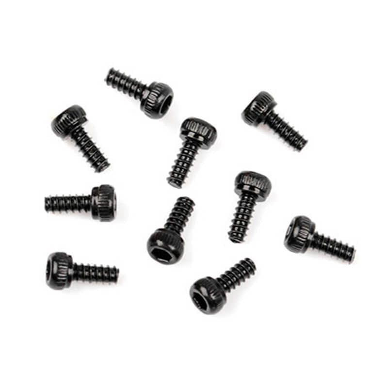 RC4WD Socket Head Self Tapping Screws M1.6 X 4mm (Black) Z-S2052