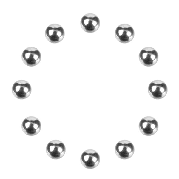 Corally Precision Diff. Balls 1:8 Chrome 12pcs C-38010