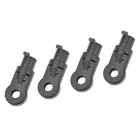 Corally Hd Shock End Long Composite 4pcs C-00180-769