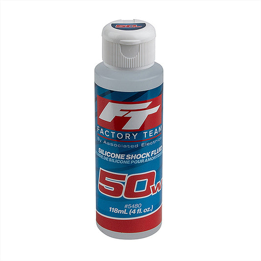 Team Associated Ft Silicone Shock 50wt (650cSt) 4oz/118ml AS5480