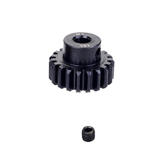 Fastrax M1 19T Steel Pinion Gear (5mm) Mod1 FASTM1-195