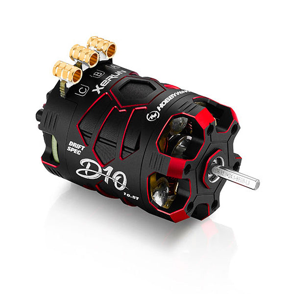 Hobbywing Xerun D10 Drift 10.5T Red Motor HW30401135