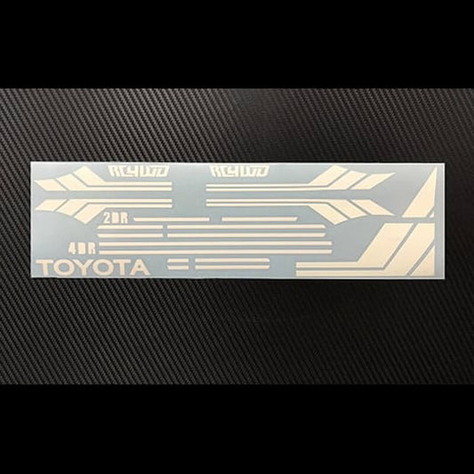 RC4WD Clean Stripes for Mojave II 2/4 Door Decal Sheet (Whit Z-B0168
