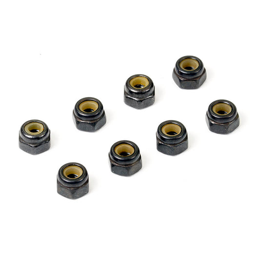 Fastrax Nylon Nut M2.5 (8Pc) FASTM2.5BK
