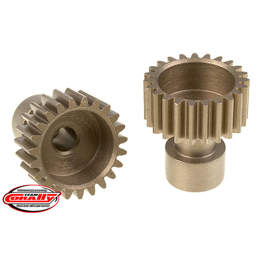 Corally 48 dp Pinion Long Boss Hardened Steel 23 Teeth Dia. 3.17mm