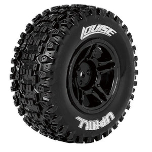Louise RC Sc-Uphill 1:10 RR Soft Slash RR , Slash 4*4 F/R Black L-T3223SBTR