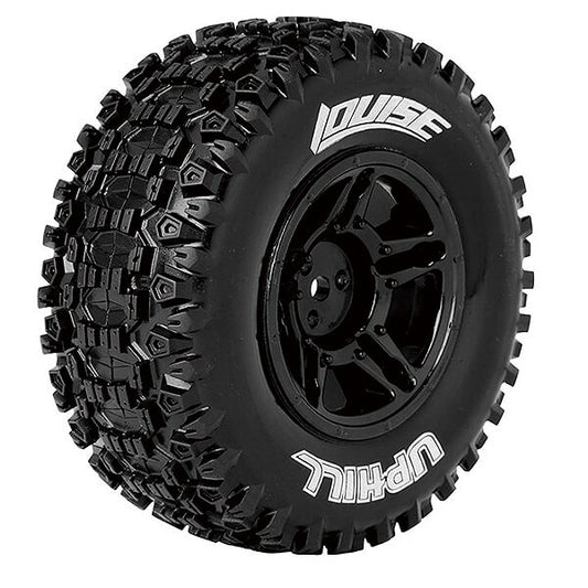 Louise RC Sc-Uphill 1:10 RR Soft Slash RR , Slash 4*4 F/R Black L-T3223SBTR