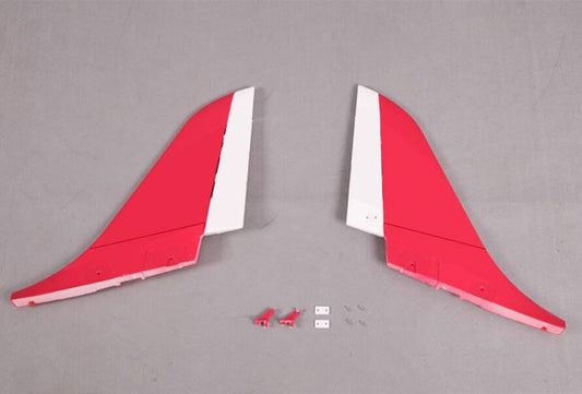 FMS 90mm Super Scorpion Vertical Stabilizer Red FMSRA103R
