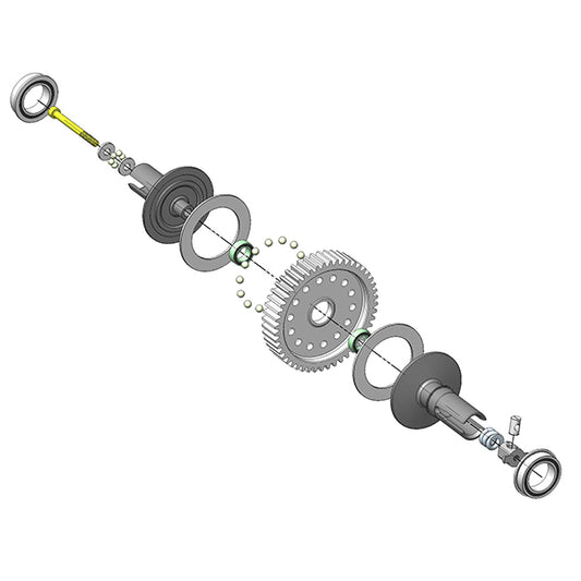MIP Super Ball Diff, Tamiya Blackfoot/ Monster Beetle/Subaru Brat/The Frog MIP16210