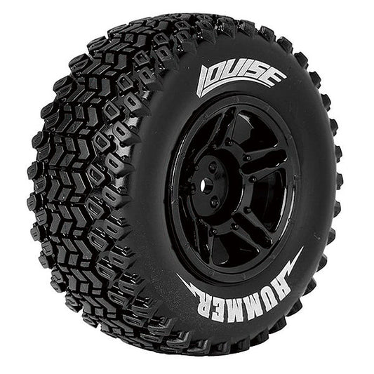 Louise RC Sc-Hummer 1:10 RR Soft Slash RR , Slash 4*4 F/R Black L-T3224SBTR