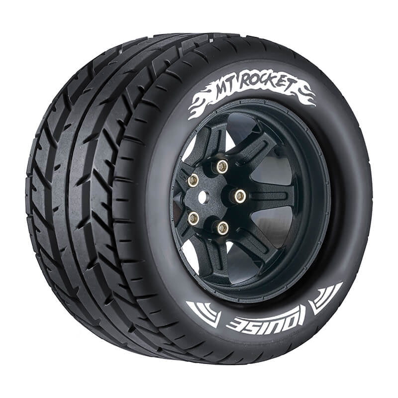 Louise RC MT-Rocket 1:10 Soft Hex 14mm Black Arrma Granite L-T3201SBM