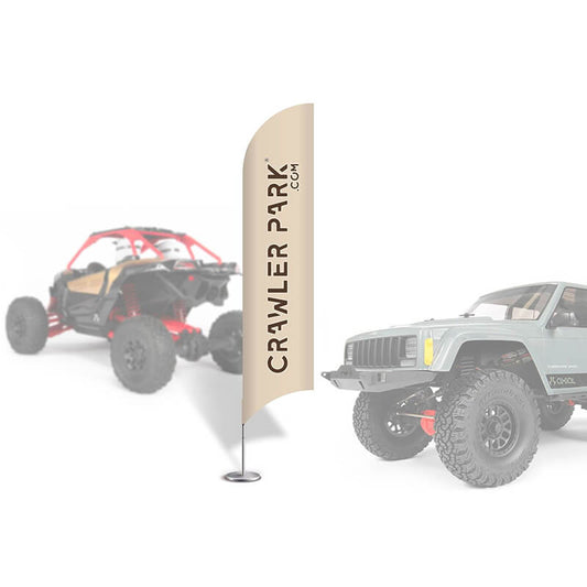 Crawler Park 1:10 Scale Beach Flags (2pcs) TWD100017