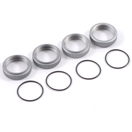 HoBao Big Bore CNC Threaded Shock Collars (4) H89148