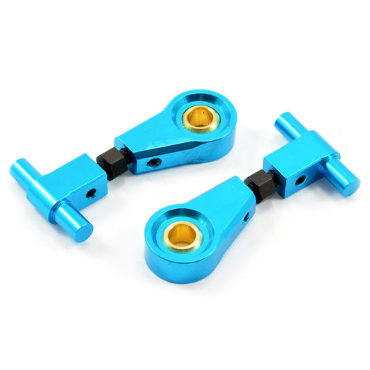 Fastrax Tamiya Tt02 Aluminium Adj. Front Upper Arm (Pr FTTA018B