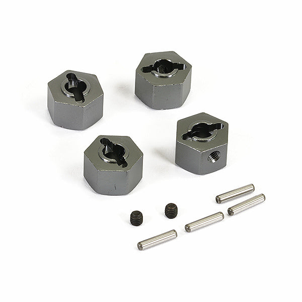 FTX Texan 1:10 Metal Wheel Hexes & Pins (4Pc) FTX9895