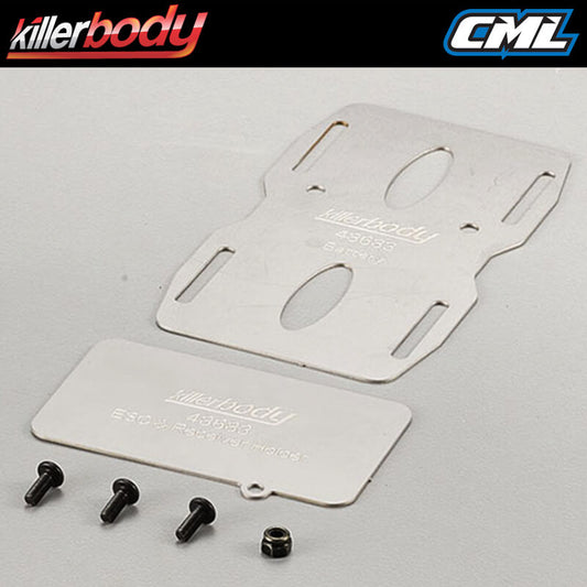 Killerbody Battery/Esc/Rec. Holder Middle G/Box Kb48615 KB48683
