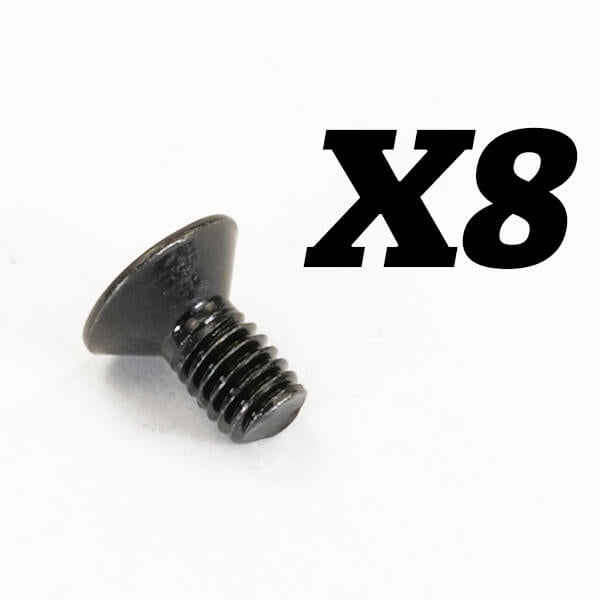 FTX Rokatan Flat Head Cross Screw M3X6 FTX10192