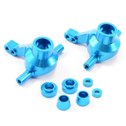 Fastrax Tamiya Tt02 Alum Front Steering Blocks (Pr) FTTA009B