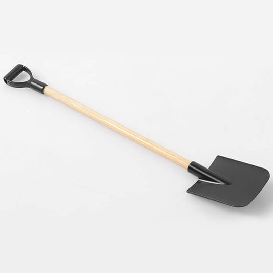 RC4WD Scale Garage Series 1:10 Wooden Handle Boulder Flat Shovel w/D-Grip Z-S1740