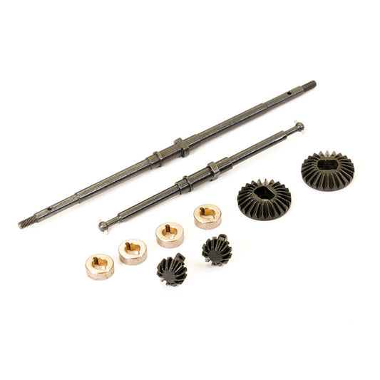 FTX Outback Mini X 2.0 F/R Metal Gear Axle Driveshaft Set FTX9364M