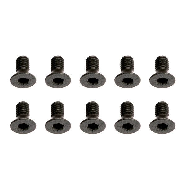 Team Associated M3 X 0.5 X 6 Fhcs Screws (10) AS31541