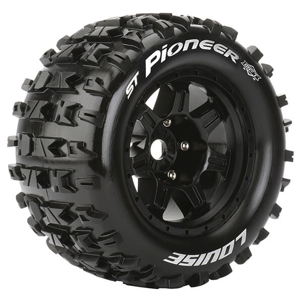 Louise RC St-Pioneer 1:8 Sport 0" Offset Hex 17mm Black L-T3325B