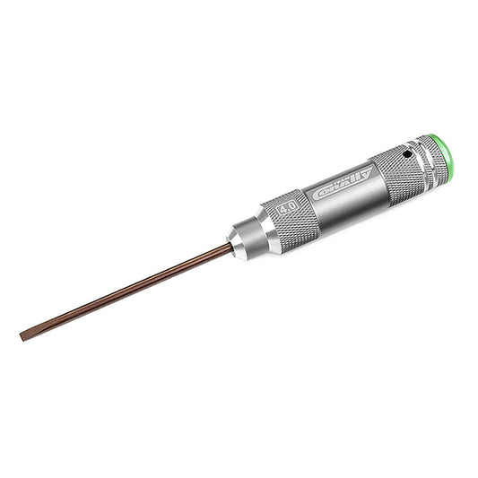 Corally Factory Pro Tool Hardened Tip Alu Grip Flat 4.0mm C-16141
