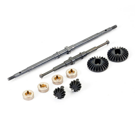 FTX Mini Outback 2.0 F/R Metal Gear Axle Driveshaft Set FTX9309M