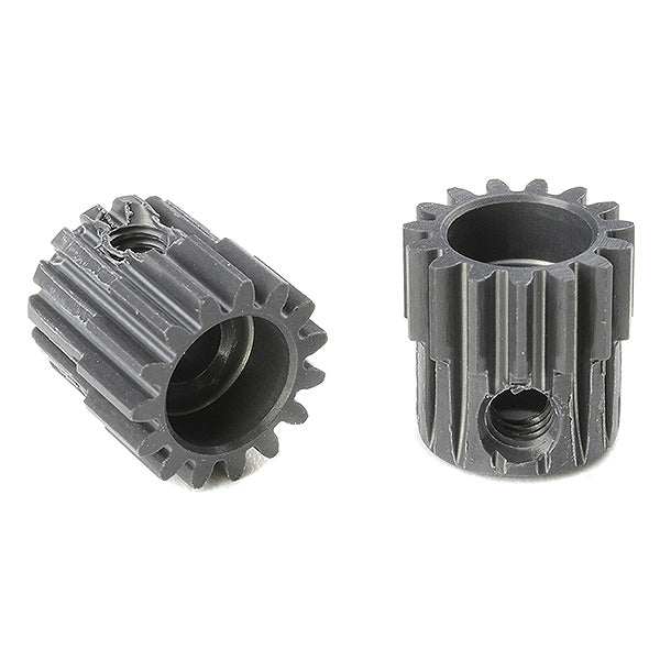 Corally 48 dp Pinion Short Hard Anodised Al7075 15 Teeth Shaft Dia. 3.17mm