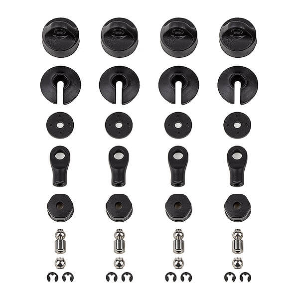 Team Associated Rival MT8 Shock Parts Set AS25918