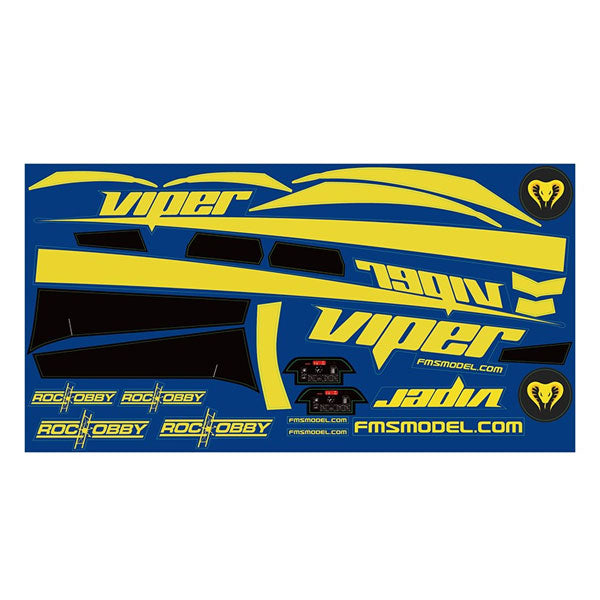 ROC Hobby Viper 70mm Decal Sheet ROCKP115