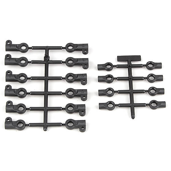 Team Associated RC8B4/T4/Rc8B4E/T4E Anti Roll Bar Rod and Shock Ends AS81621