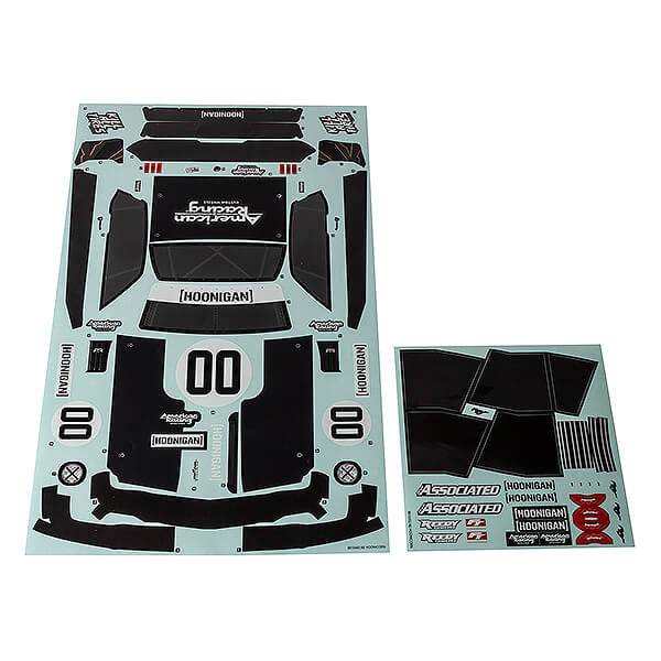 Team Associated Apex 2 Hoonicorn Body Decal Sheet AS31898