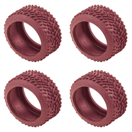 Team Associated Nano Sport Pin Tyres Red (4) AS21606