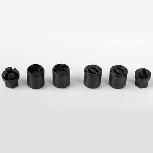 RC4WD 1:18 Scale Warn Front & Rear Hubs Z-S1921