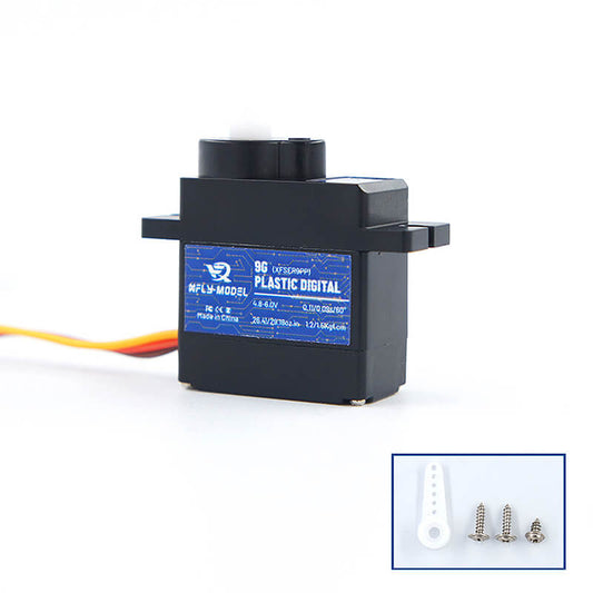 XFly 9G Digital Servo Positive w/250mm Lead XFSER9PP-250