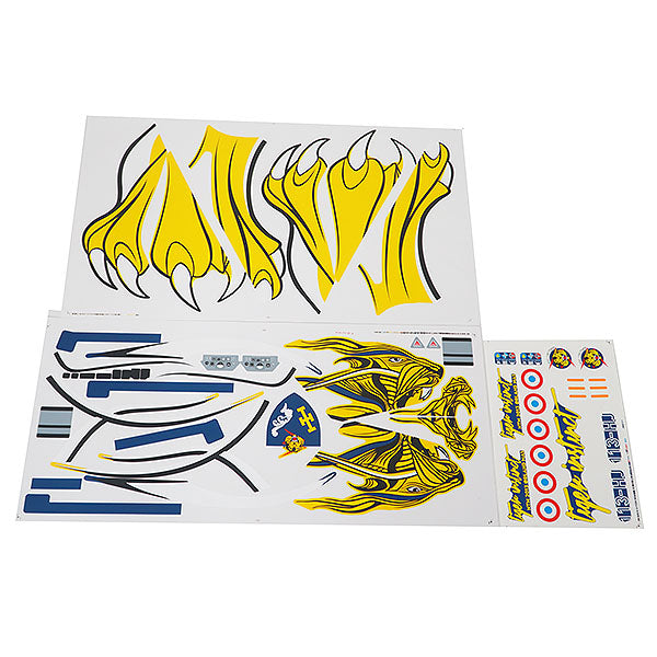 FMS 80mm Rafale Decal Sheet FMSEG119