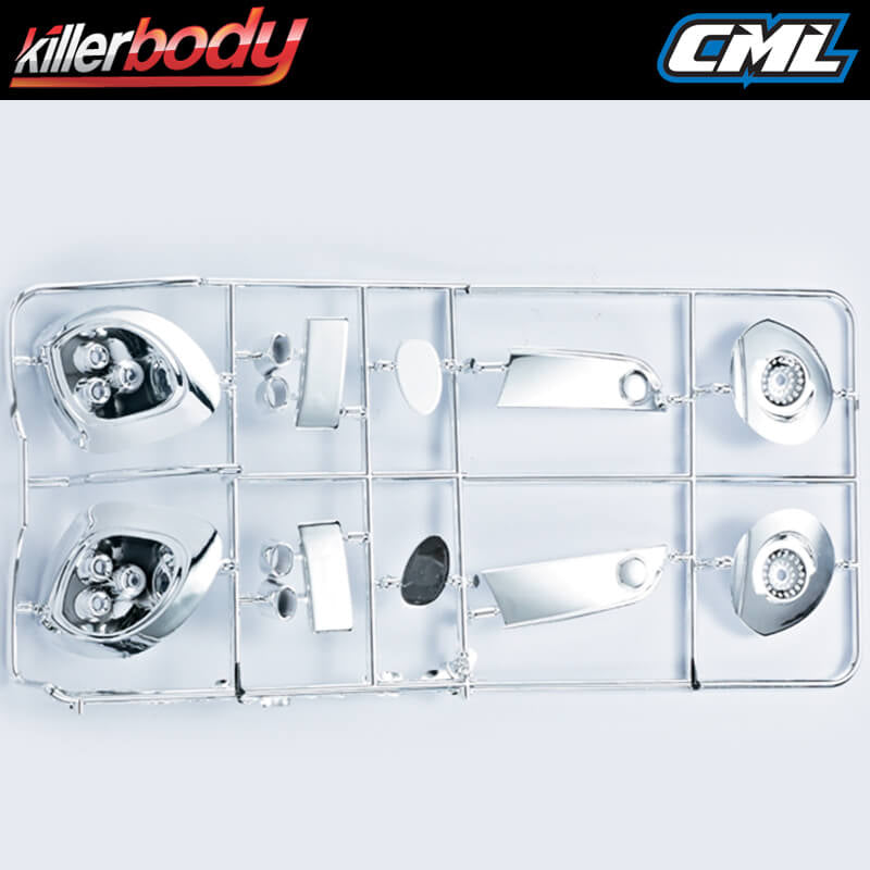 Killerbody Electroplated Light Bucket Set (Alfa Romeo 8C) KB48097