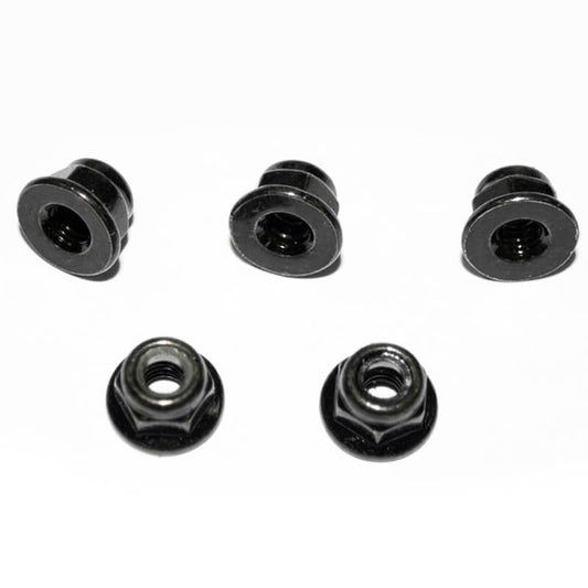 RC4WD M4 Flanged Lock Nut (Black) Z-S0620