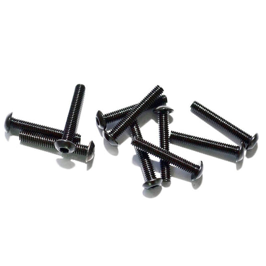 RC4WD Steel Button Head Cap Screws M3 X 18mm (10) Z-S0657