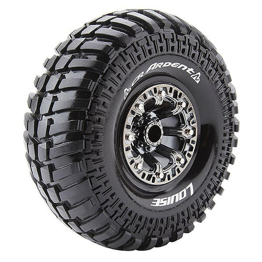 Louise RC Cr-Ardent 1:10 Super Soft Black Chrome Hex 12mm L-T3237VBC