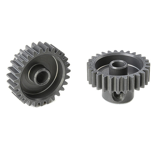 Corally 48 dp Pinion Short Hard Anodised Al7075 27 Teeth Shaft Dia. 3.17mm