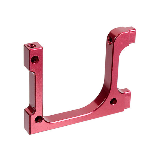 Corally Alum. Rear Bulkhead Motor SSX12 Left 7075 T6 1pc C-00100-008