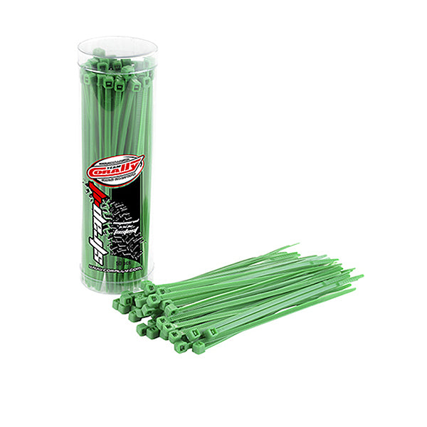 Corally Strapit Cable Tie Wraps Green 2.5X100mm 50pcs