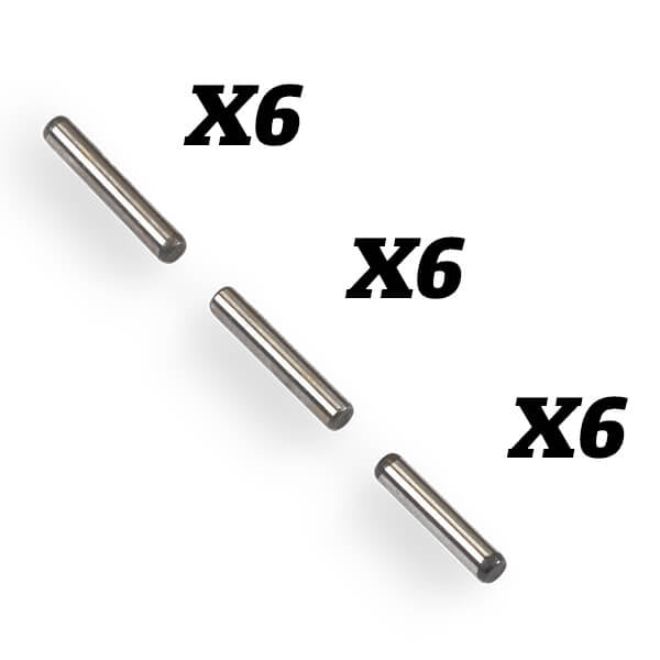 FTX Pin-2X10mm, 2X11mm , 2X12mm FTX10353