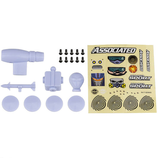 Team Associated Nano Sport Space Pack White AS21615