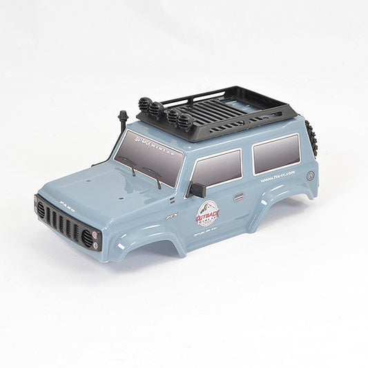 FTX Mini Outback 2.0 Paso Body Grey w/Accessories FTX9337GY