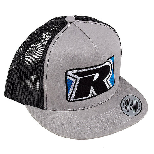 Reedy 2022 Trucker Hat Flat Bill Silver/Black AS97078
